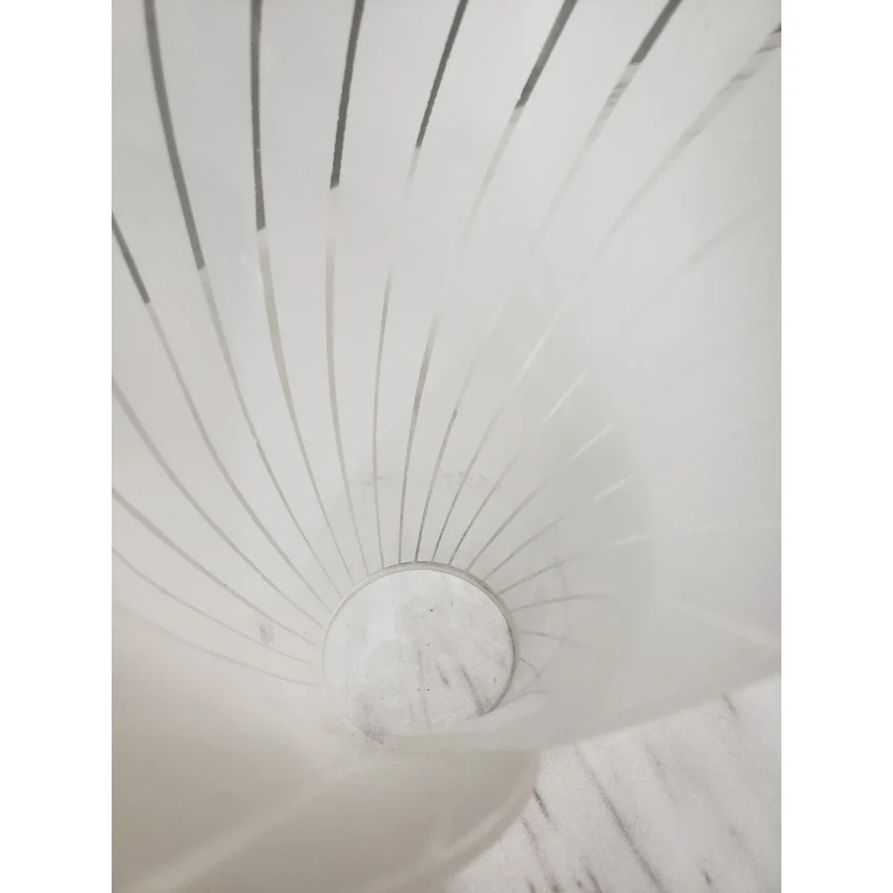 REPLACEMENT SHADE - Vintage Calla Lily Six Shade Table‎ Lamp White #1